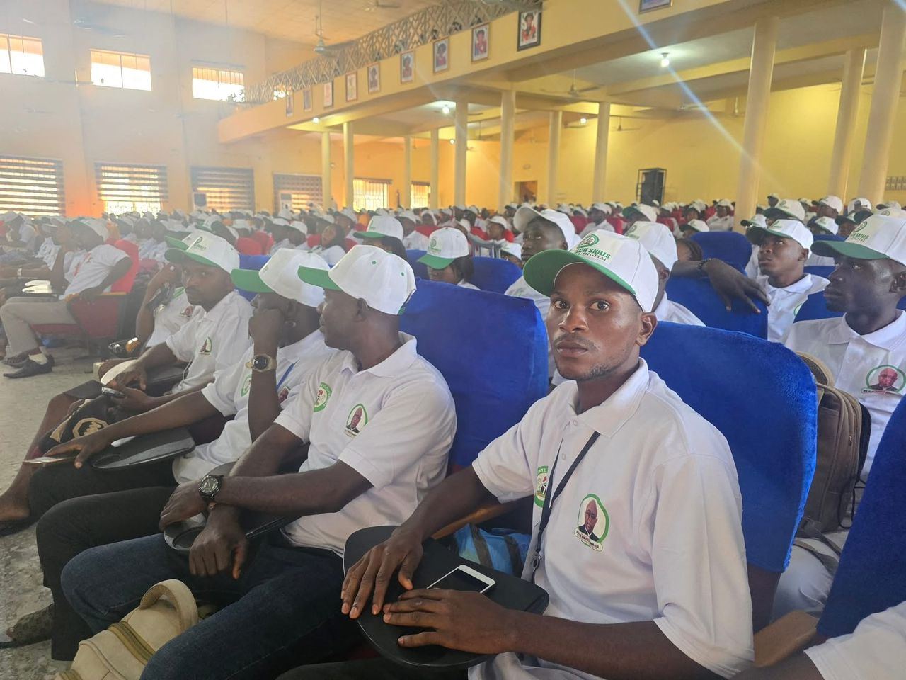 Trainees at a Techbuildaz programme