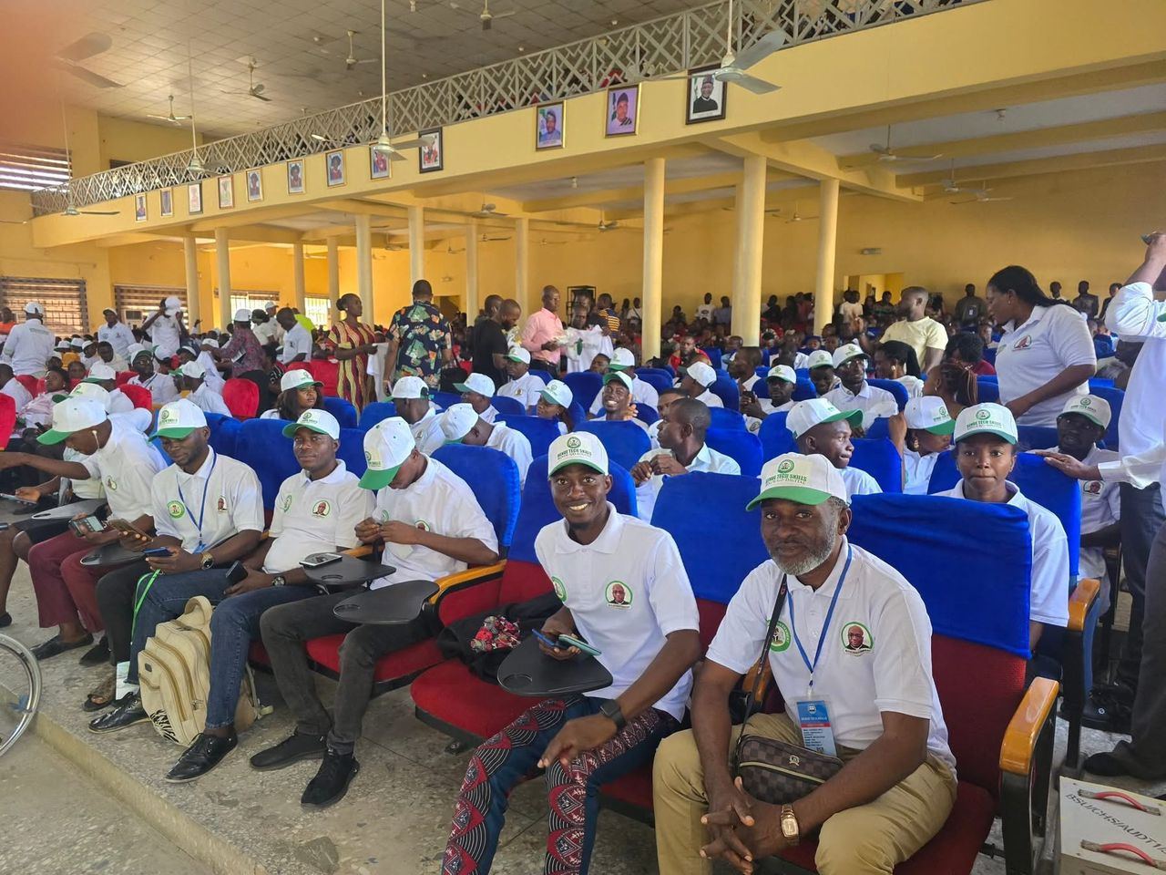Benue Tech Skills Programme trainees filling a training hall